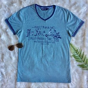 Tee Shirt  V Neck Size M .NWOT ( Boys)